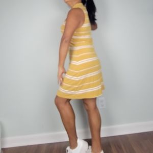 Aeropostale Stripped Women's Yellow Stripped